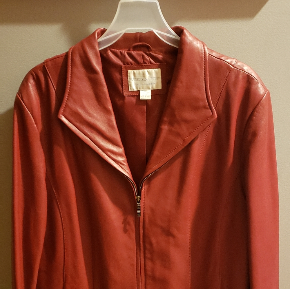 Worthington lambskin jacket XL